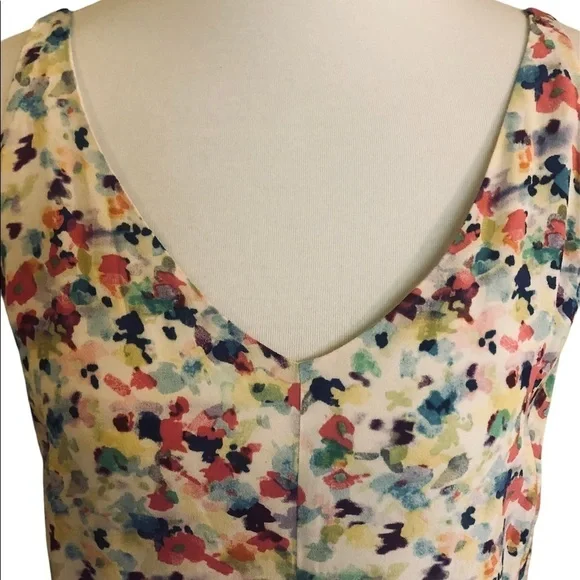 Meadow Floral Water Color Slip Dress by CAbi - Picture 13 of 16